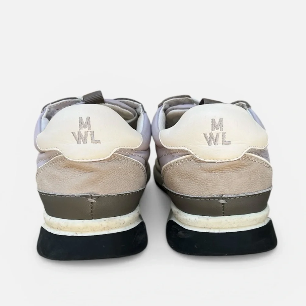 Madewell Kickoff Trainer Sneakers in Gray Women’s Size 7 1/2